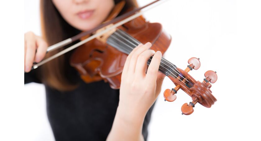 バイオリンの試奏