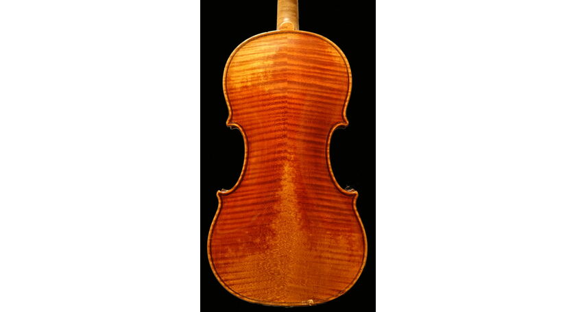ドイツモダンバイオリンErnst Heinrich Rothの裏板