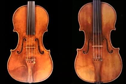 バイオリン画像。ストラディヴァリとガルネリ・デル・ジェス