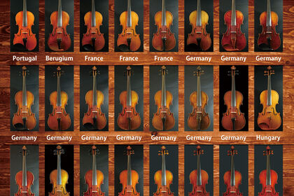 イタリア以外の国籍のバイオリン
