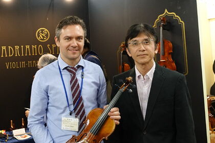 イタリアクレモナのバイオリン製作家Adriano Spadoni