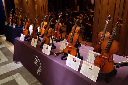 イタリア新作ヴァイオリン展示会