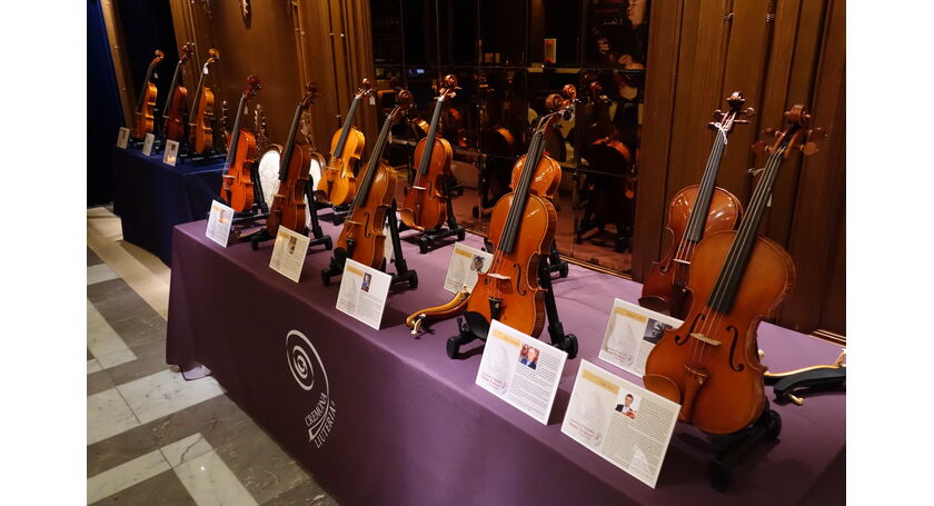 イタリア新作ヴァイオリン展示会