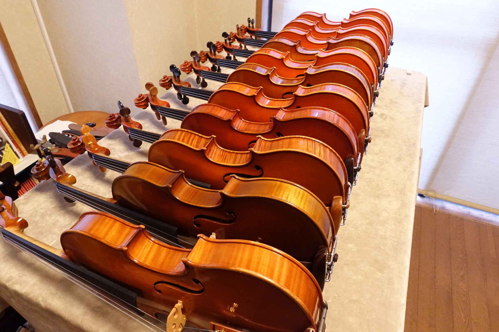 豊富なバイオリン在庫